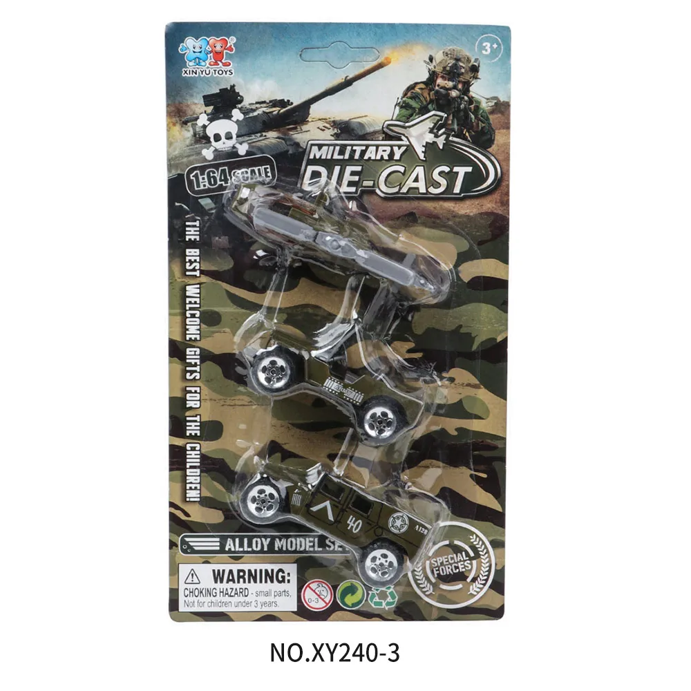 Модель Car1: 64 Военная серия литье под давлением металлический сплав модель