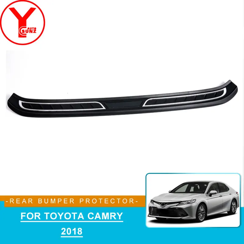ABS Автомобильная защитная пластина для заднего бампера toyota camry 2018 аксессуары