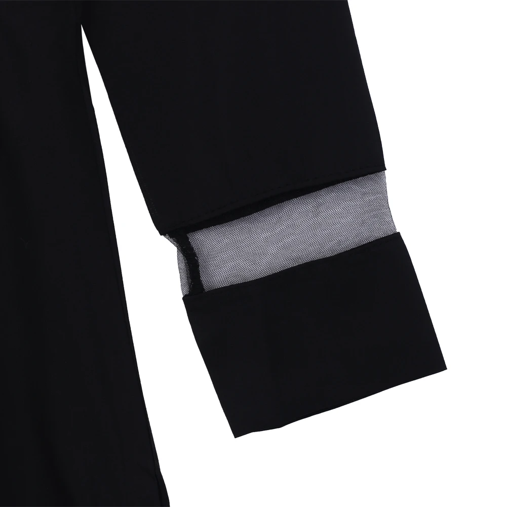 2016 новое модное женское Бандажное облегающее мини-платье из шифона с длинным