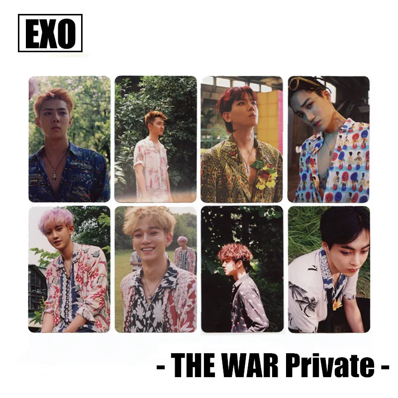 Aganmi экзо войны частного альбома же изысканный моды Picture Card KOKOBOP немного карты