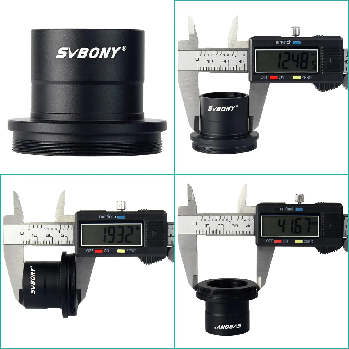 SVBONY 1,25 ''кронштейн T Mount SLR Camara астрономический телескоп монокулярный адаптер для бинокля металлический T Mount F9103