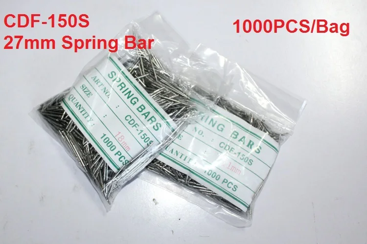 

Wholesale 1000PCS / bag 27MM CDF-150S Watch Spring Bar for Watch Repair and Watch Band Replacement