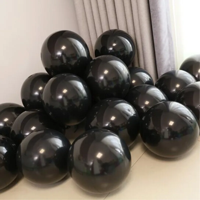 Рождественский шар 50 шт. 10 дюймов круглые латексные синие воздушные шары