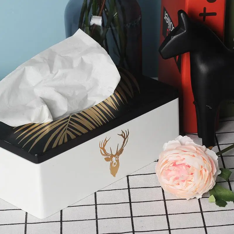 Деревянный домашний кухонный деревянный держатель для салфеток простой