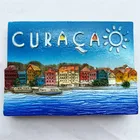 Холланд 3D магнит на холодильник, туристические сувениры, Кюрасао, морской пейзаж, холодильник, магнитные Декоративные наклейки для дома