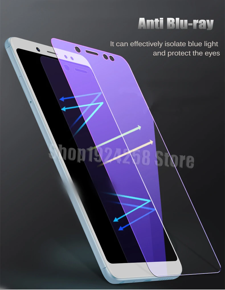 Защитное стекло закаленное для Redmi Note 5/7/8 Pro/Redmi 5 Plus 3 шт./лот | Мобильные телефоны и