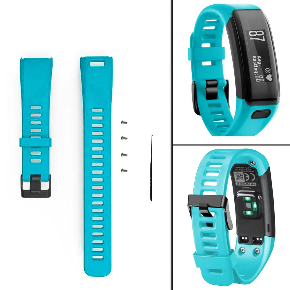 Часы Garmin vivosmart HR силиконовый сменный ремешок для наручных часов браслет Спорт