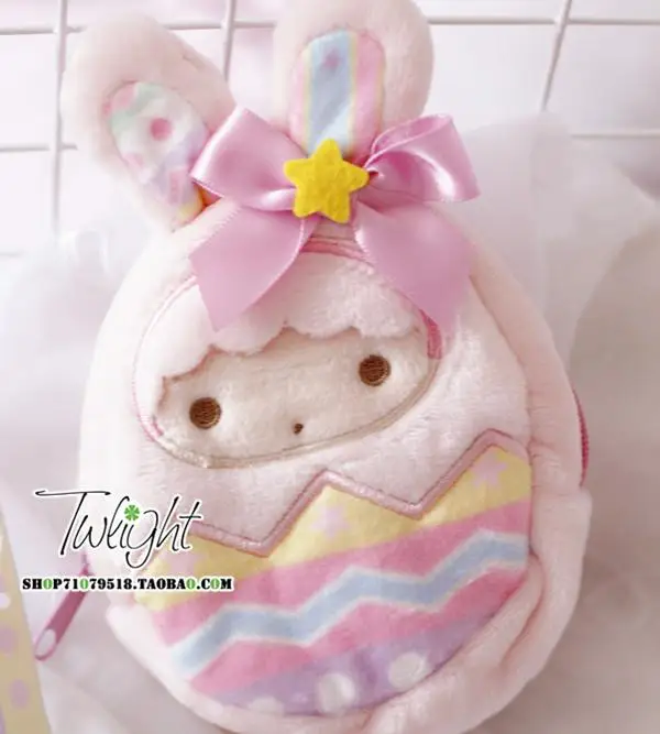 Little Twin Star Sanrio, Hello Kitty My Melody Cinnamoroll собачка маленькая двойная звезда плюшевый Кошелек для монет милый кошелек унисекс Kawaii сумка для ключей для девочек Подарки - Цвет: Little Twin Star