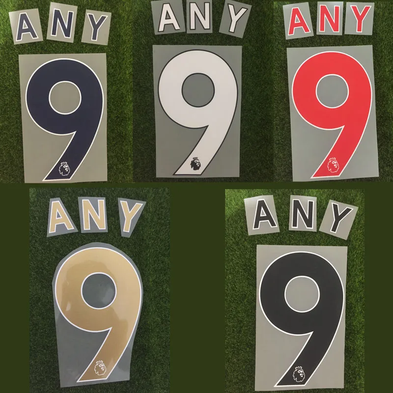 Fa League Nameset Fa League Custom Nameset Diy любое имя печать номера значок передачи тепла