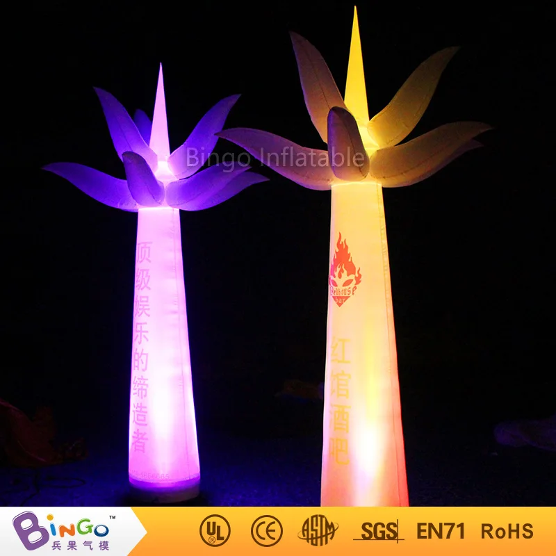Изготовленный На Заказ надувной светильник ing пальмовое дерево светодиодный