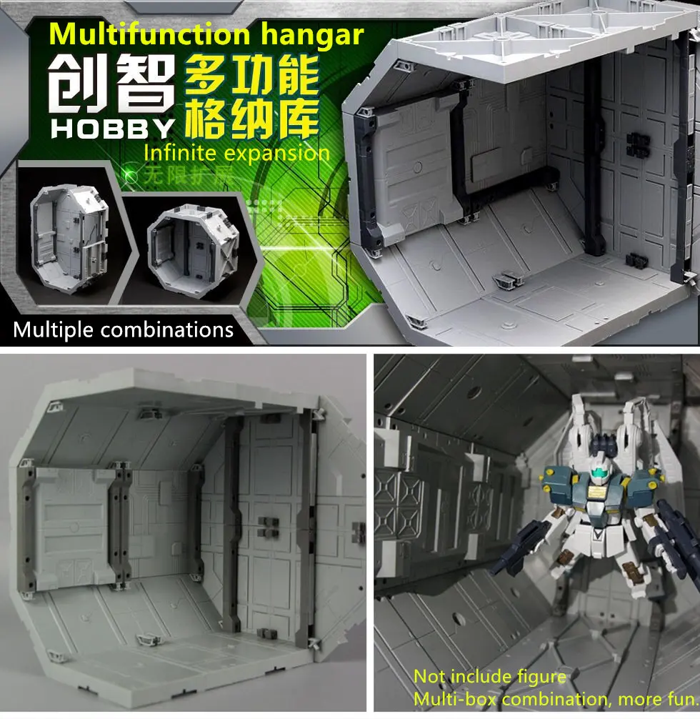 Многофункциональный восьмиугольный хангар ChuangZhi Hobby для Bandai MG HG Gundam без