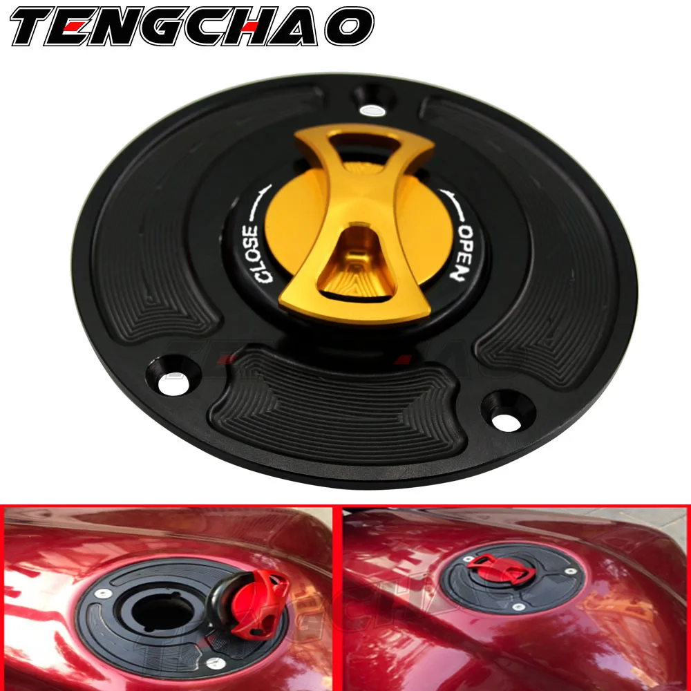 

FUEL TANK CAPS For Suzuki GSXR1300/Hayabusa 1999-2007 GSX600F 1998-2001 GS600F 2000-2001 GSF1200/Bandit 1200 2001-2004