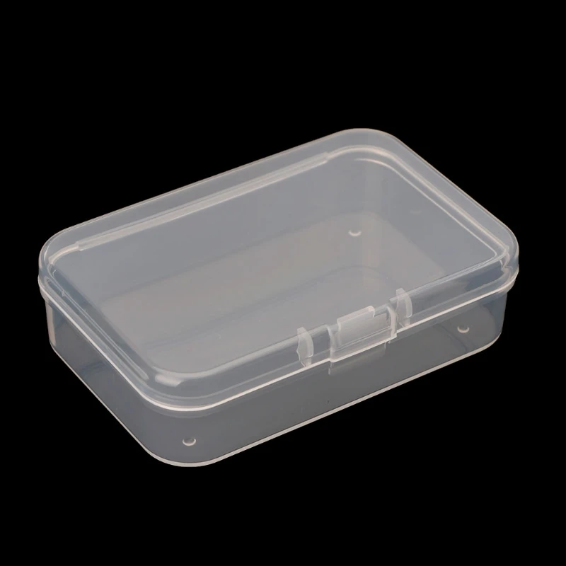 Small Transparent Plastic Storage Boxs Clear Square Multipurpose Display Case | Дом и сад