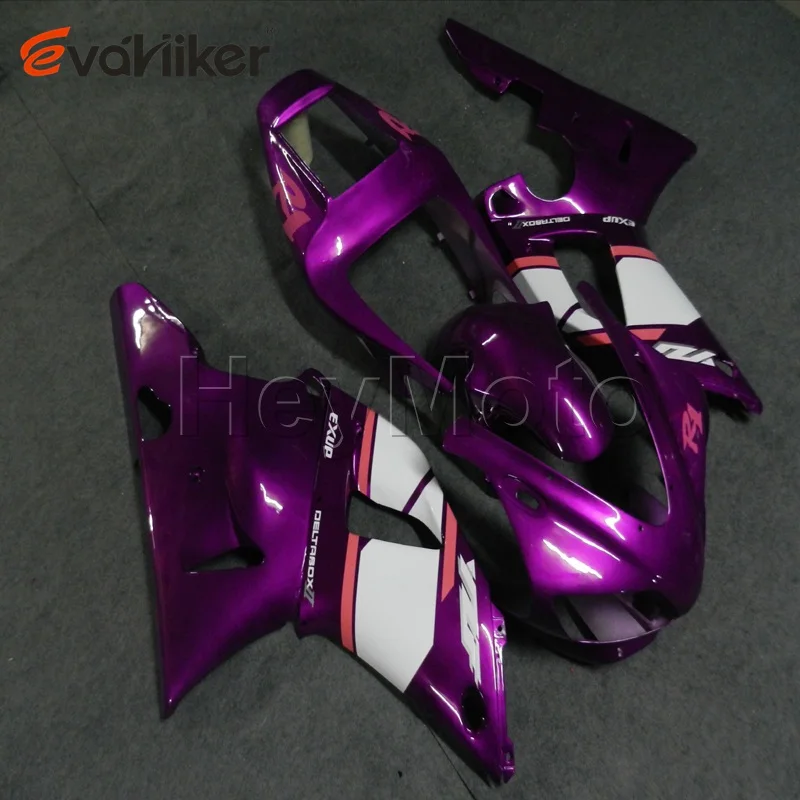 

ABS комплект пластиковых деталей кузова для YZFR1 2000 2001 YZF R1 00 01 фиолетовый обтекатель для мотоцикла hullH3