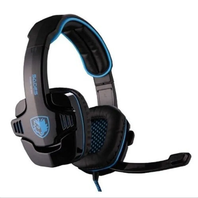 наушники 7.1 для компьютера Sades SA-901 SA901 игровые объемный звук гарнитура с