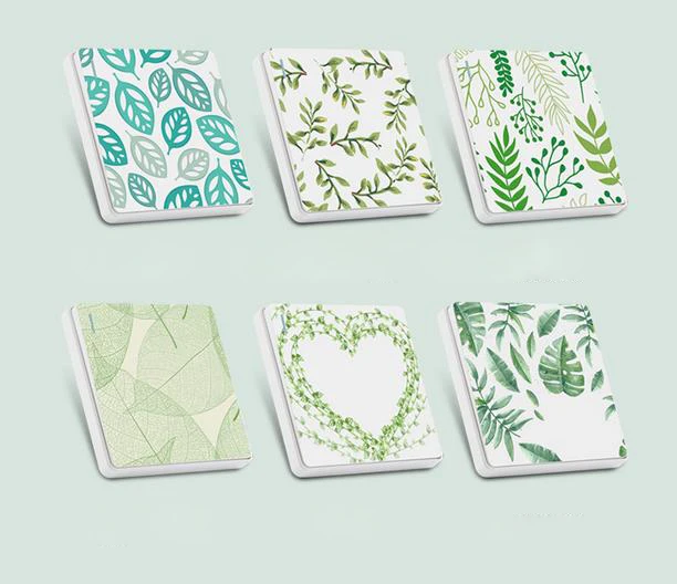 DIY Дизайн Шаблон новый стиль настенный выключатель зеленые листья свежая