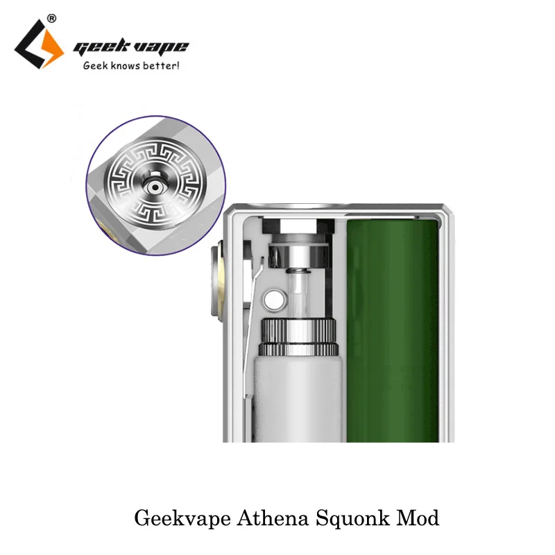Распродажа Geekvape Athena Vape мод Squonk механический Bod с 510 мл бутылка распылитель на