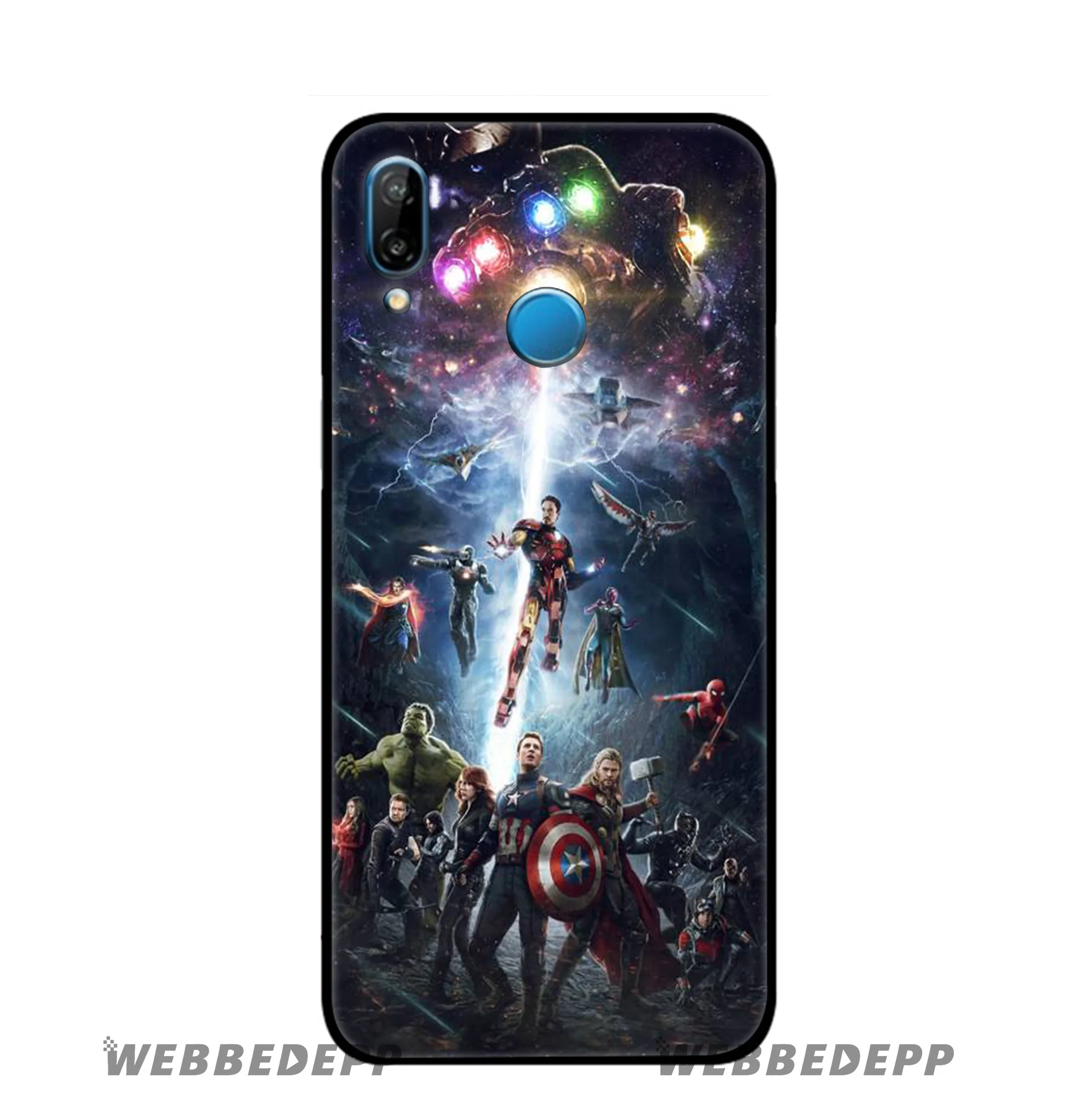 Мягкий чехол с Мстителями Марвел Капитан Америка для huawei P30 P20 Pro P10 P9 Lite P Smart и Nova 3 3i Y9 - Цвет: 2