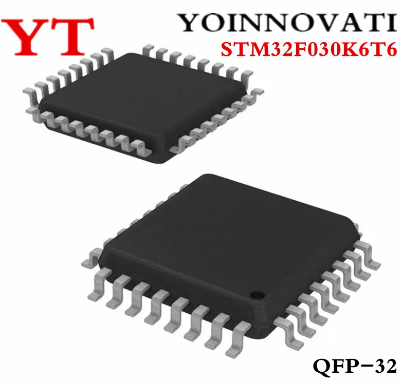 10 шт./лот STM32F030K6T6 STM32 F030K6T6 IC MCU ARM 32K FLASH 32LQFP новый оригинальный лучшее качество|arm
