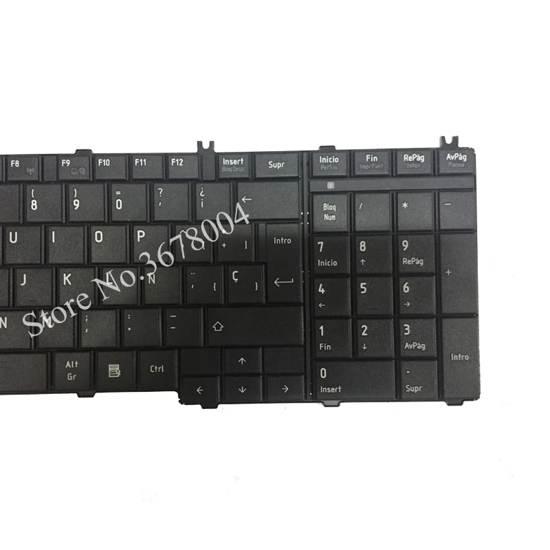 Новая клавиатура с испанской раскладкой для ноутбука Toshiba Satellite L755 L760 L770D L775 SP |