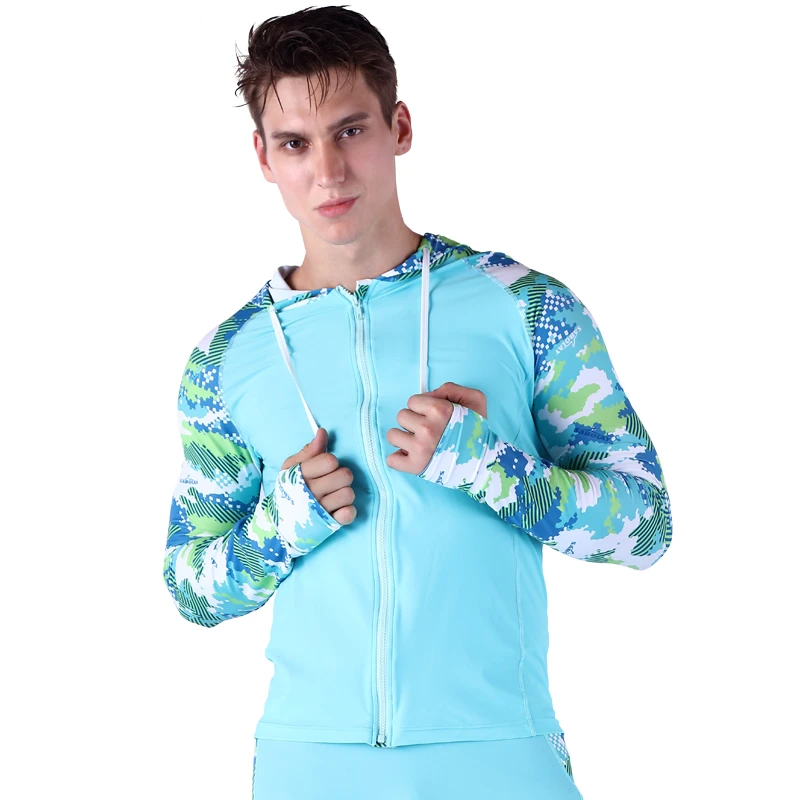 SABOLAY Surfing clothes Water Sports Anti-UV quick-drying swimsuit Men Women beach Swimwear Rash Guards Diving QL6703 | Спорт и