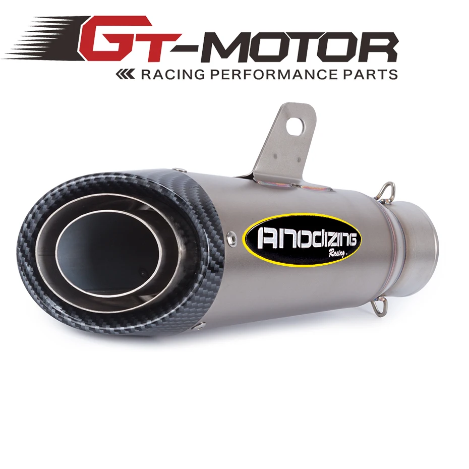 GT Motor-бесплатная доставка универсальный глушитель выхлопной трубы из