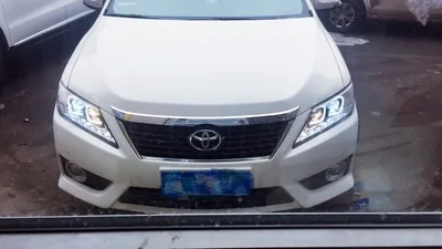 Vland Автомобиль Стайлинг для Toyota Camry фары 2012- светодиодный фары проектор DRL фары Ангельские глазки