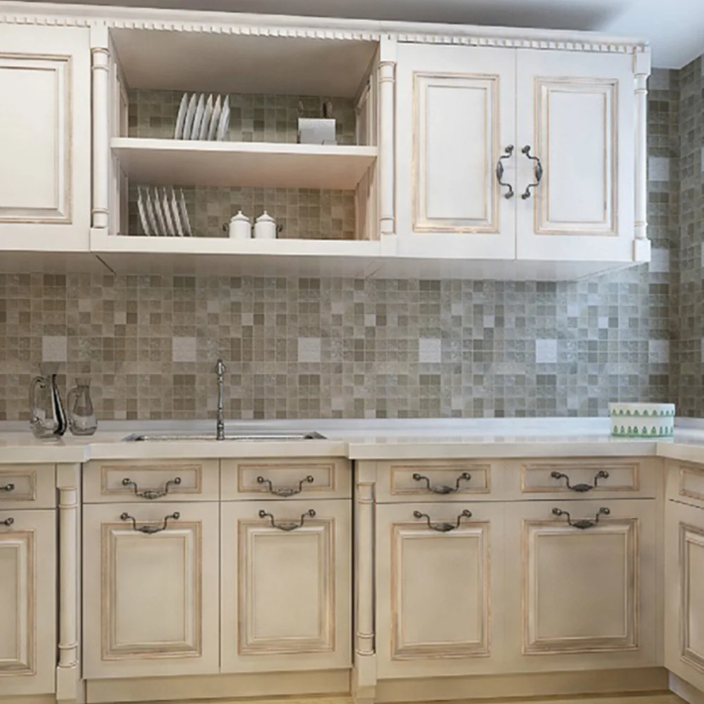 Самоклеящиеся обои из алюминиевой фольги 45x200 см | Дом и сад