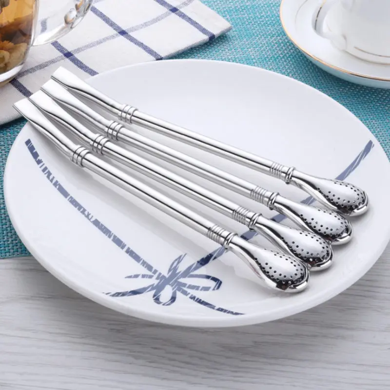 Новинка надежная чайная Тыква из нержавеющей стали питьевая соломка