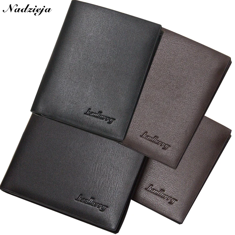 Повседневный простой мужской тонкий короткий кошелек Baellerry кошельки для монет