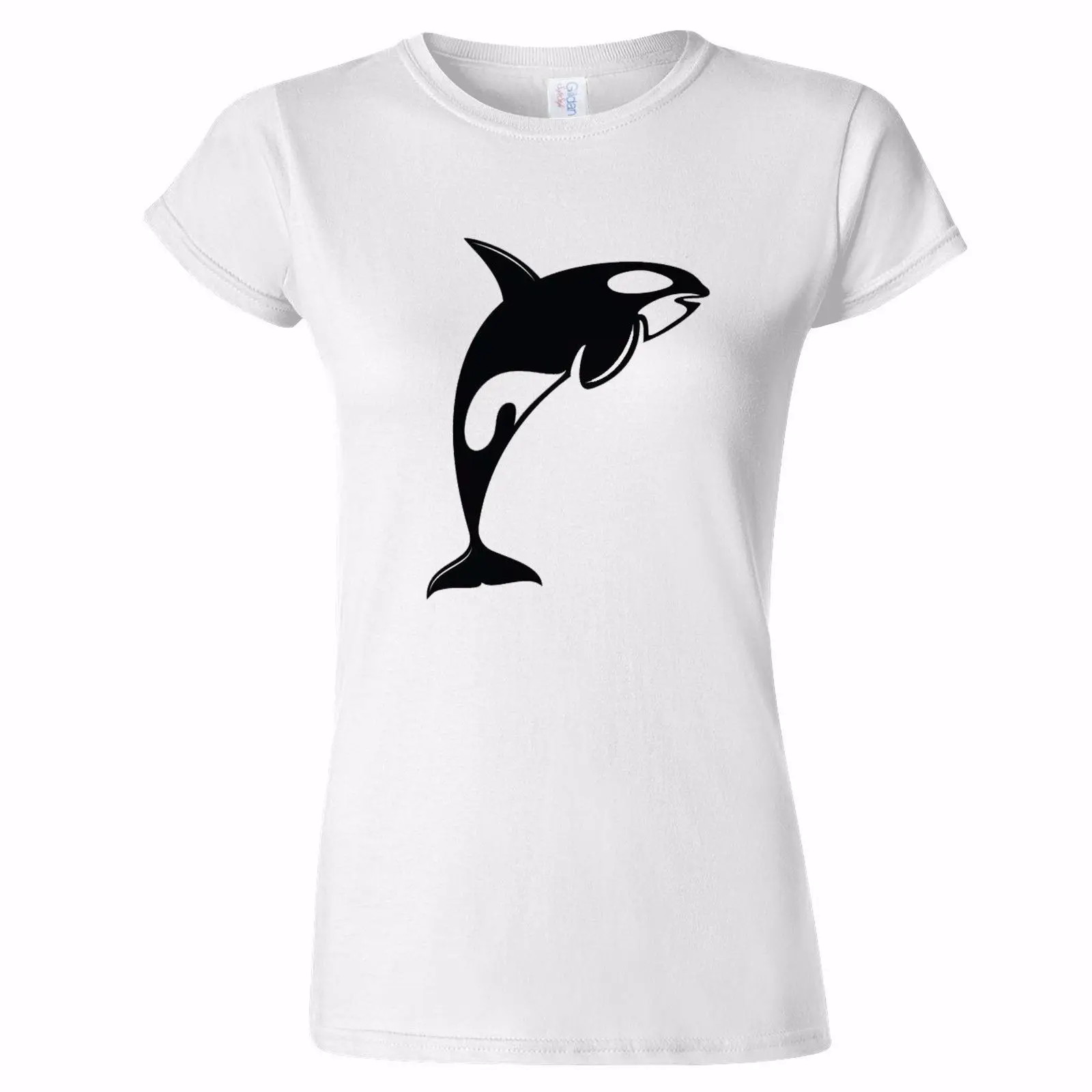 ORCA дизайн женская футболка убийца КИТ дикая природа Морская жизнь киты сохранить
