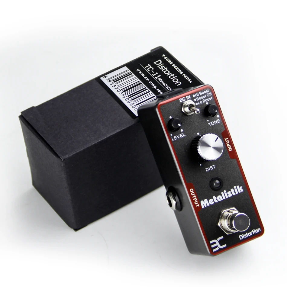 Новый ENO EX Metalisk TC 11 педаль гитарного эффекта/три контроллера (громкость тон и дист)