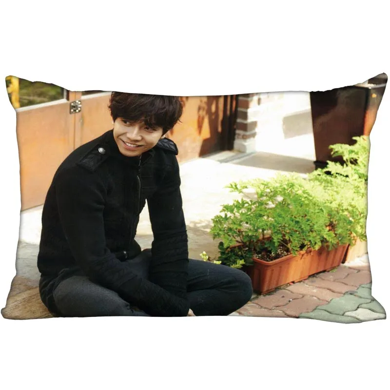 3 Горячая Корея-поп пользовательские Lee Seung Gi атласная наволочка 35x45 см(с одной стороны) печатных молнии Шелковый пружинный чехол индивидуальный логотип Подарочный - Цвет: 3