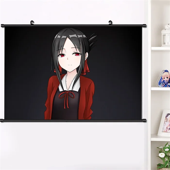 V Японское аниме Kaguya-sama: Love Is War Shinomiya Kaguya настенный Свиток Плакат манга настенные подвесные плакаты украшение дома 40*60 см - Цвет: V