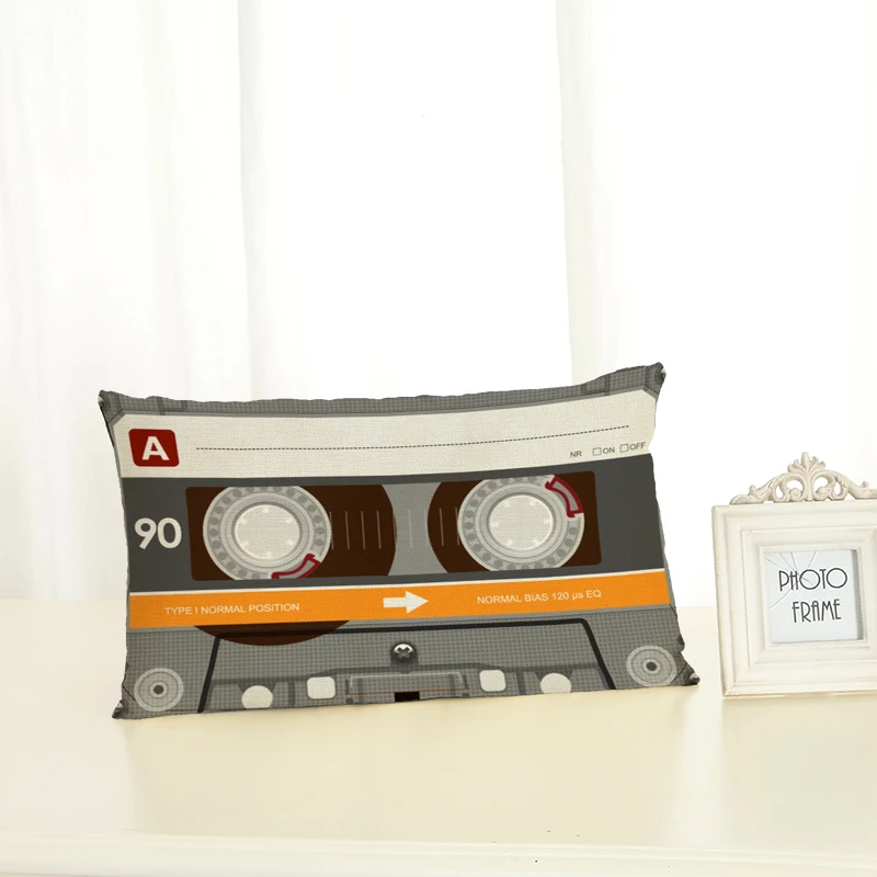 Персонализированные магнитные ленточная Подушка Чехлы Мода творчество