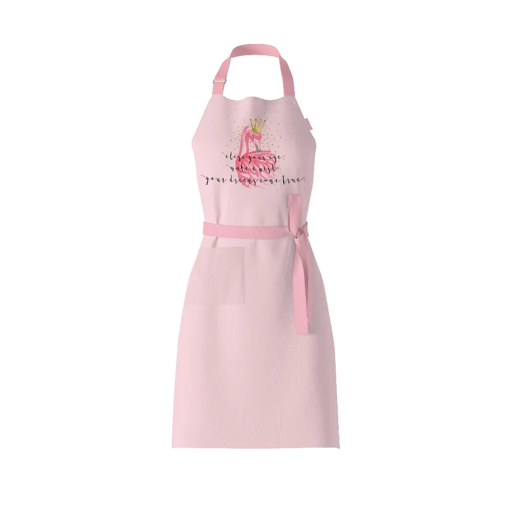 

Mattys Flamingo apron, fresh cotton, linen, apron, household wear, waterproof
