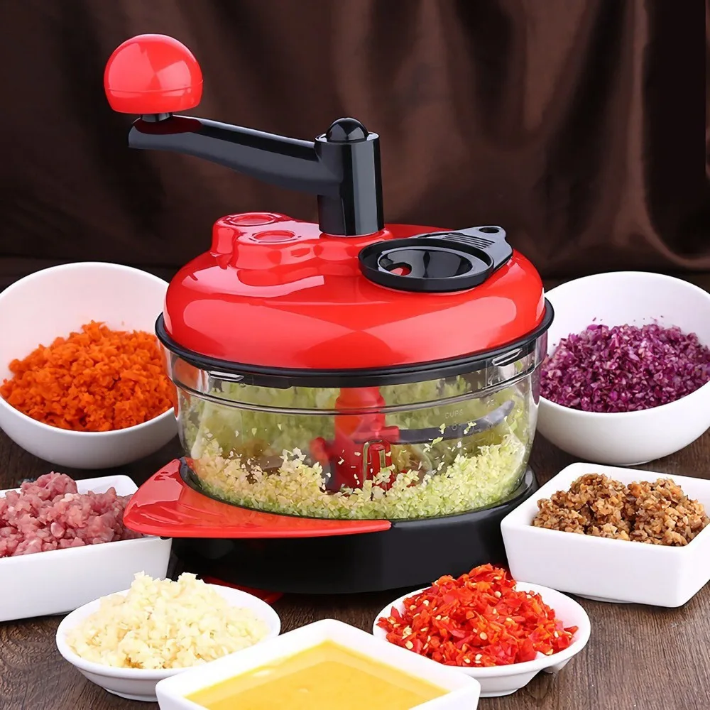 1.5L мульти функция блендер ручной резак еда процессор мясо овощерезка
