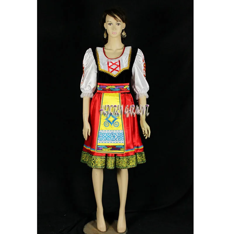 Высококачественная традиционная одежда для девочек на заказ выступлений