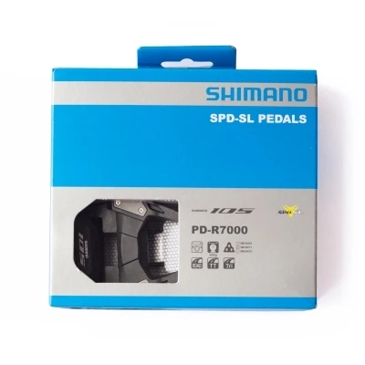 Новые педали PD R7000 5800 для дорожного велосипеда бесцветные с SPD 105 скобы педаль