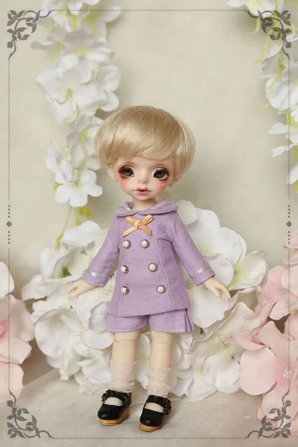 Одежда для куклы BJD костюм Студенческая одежда униформа академический 1/8 Blyth