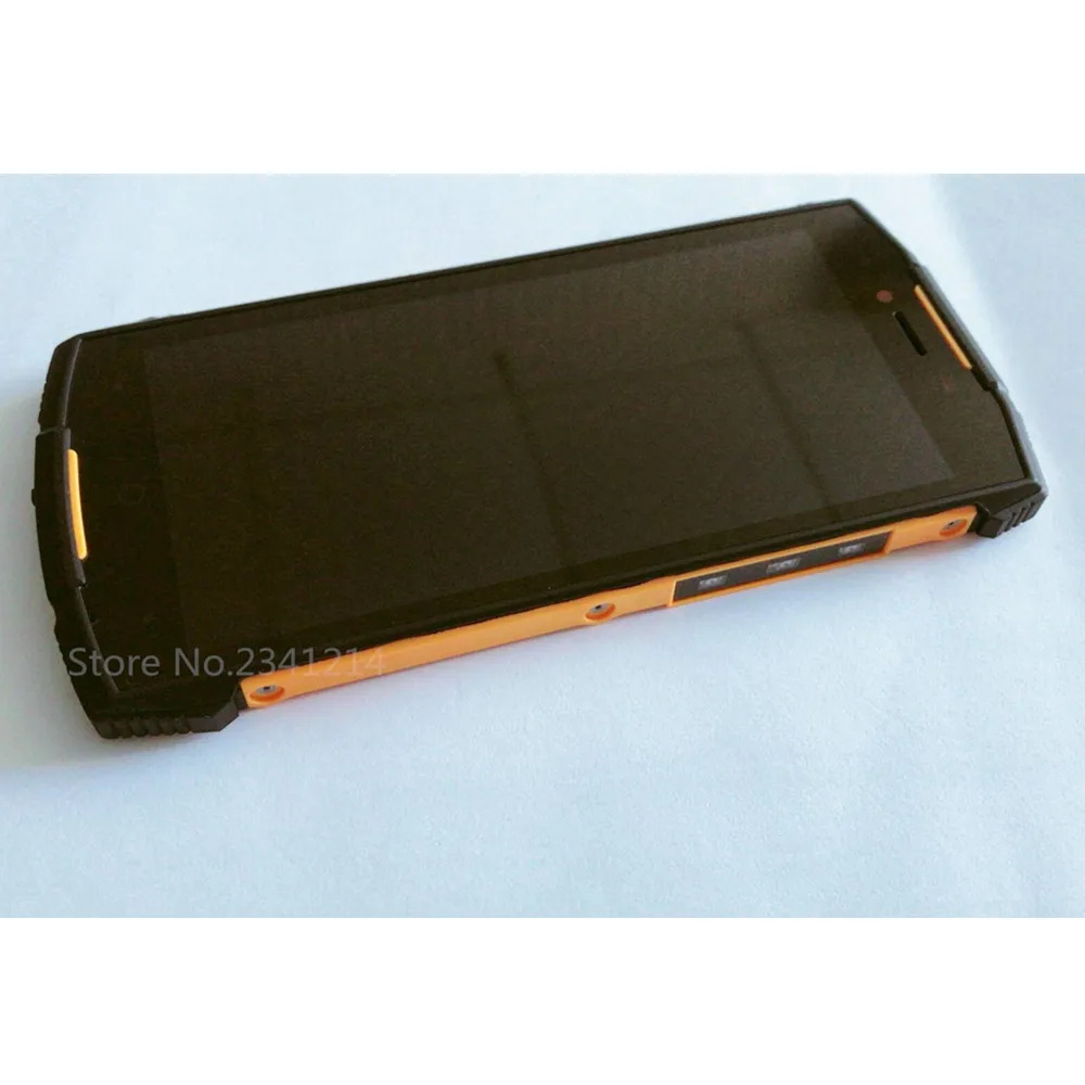 ЖК дисплей с рамкой для телефона DOOGEE S55 IP68 5 дюйма MTK6750T кодирующий преобразователь