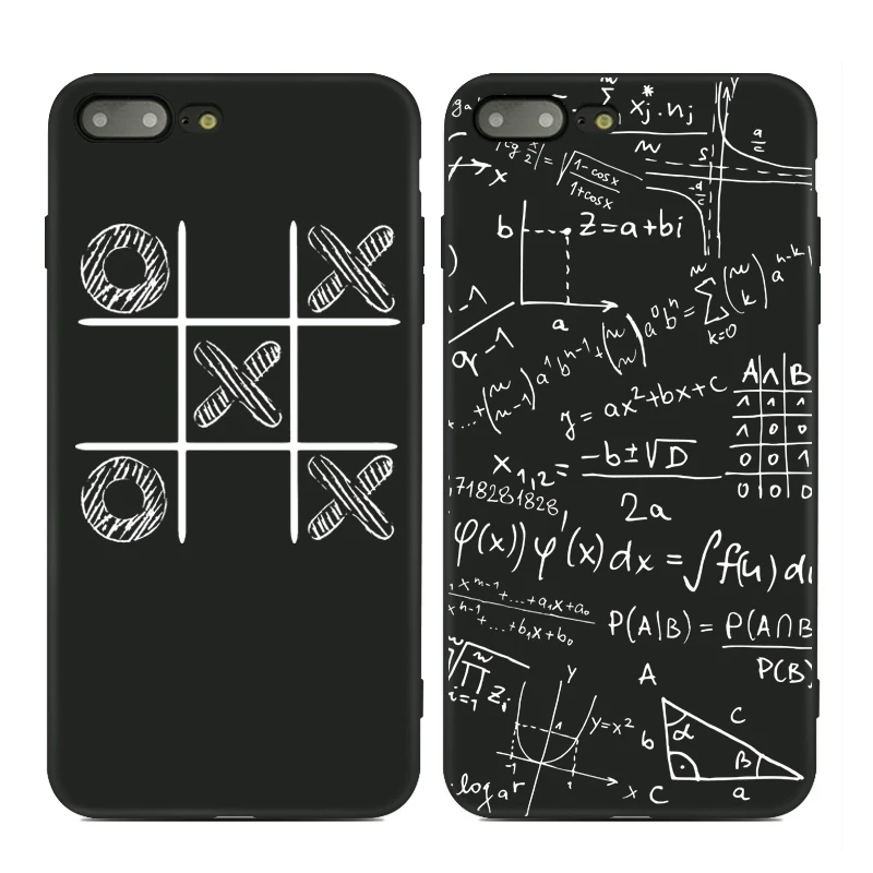 Чехол для телефона Formula Series iPhone 6 6s Plus 7 высококачественный матовый черный мягкий