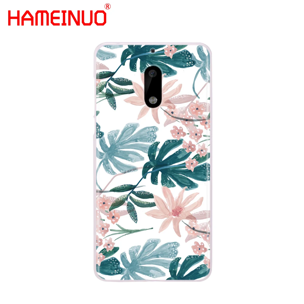 HAMEINUO чехол для телефона с изображением зеленых кактусов и цветов Nokia 9 8 7 6 5 3 Lumia 640
