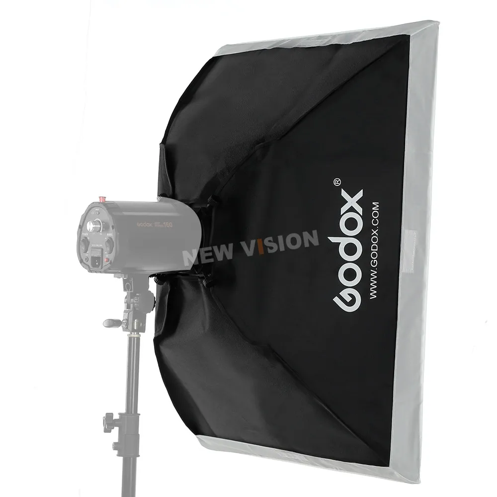 2 шт. Godox 2" x 27"/50x70 см Photo Studio soфтbox soфт Box с универсальным креплением для K-150A K-180A E250 E300 стробоскопическая вспышка для фото студий