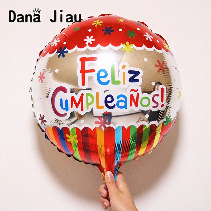 18 дюймовые воздушные шары feliz cumpleanos для свадьбы дня рождения милое украшение
