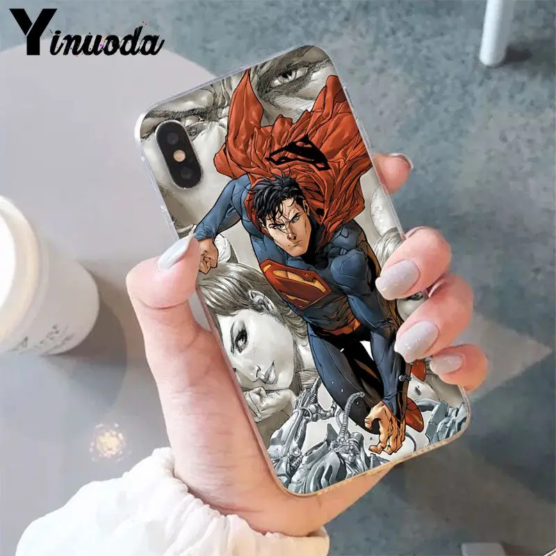 Yinuoda Marvel мстители супергерой комиксы на заказ фото мягкий чехол для телефона для iPhone 6S 6plus 7plus 8 8Plus X Xs MAX 5 5S XR