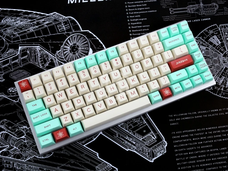Изогнутый чехол из нержавеющей стали для xd84 eepw84 75% Заказная клавиатура закрытый чехол верхний и нижний чехол
