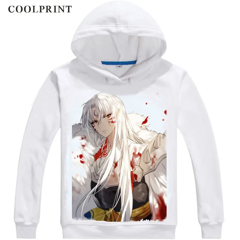 Sesshoumaru Sesshomaru собака демон толстовки Inuyasha феодальной сказка Для мужчин Толстовка