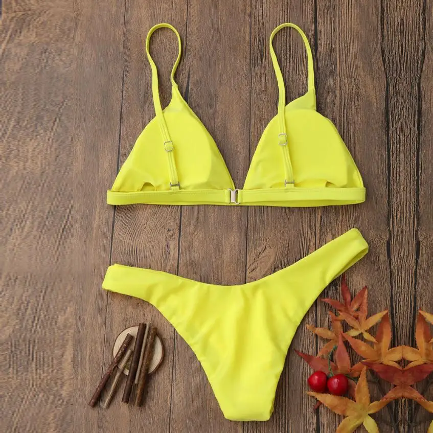 Купальник Для женщин 2018 стильная женская обувь пуш ап пляжные бюстгальтер