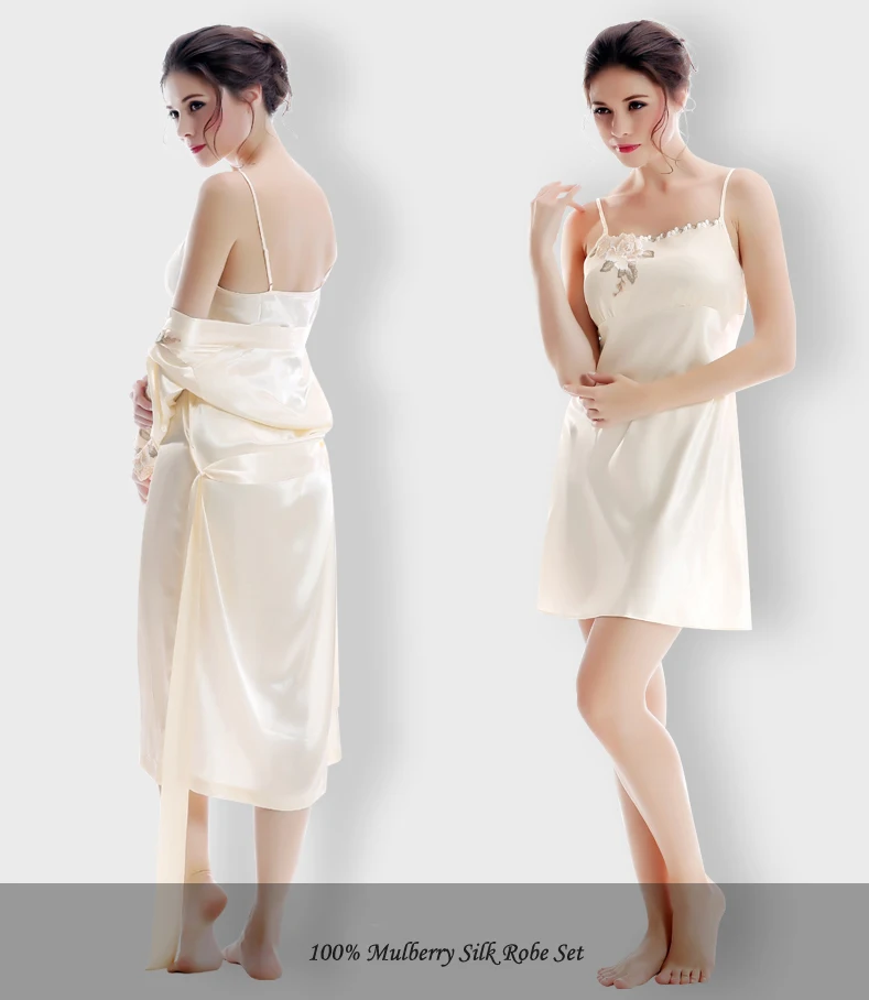 Сексуальное кимоно атласные халаты женские шелковые пижамы Летний стиль халат